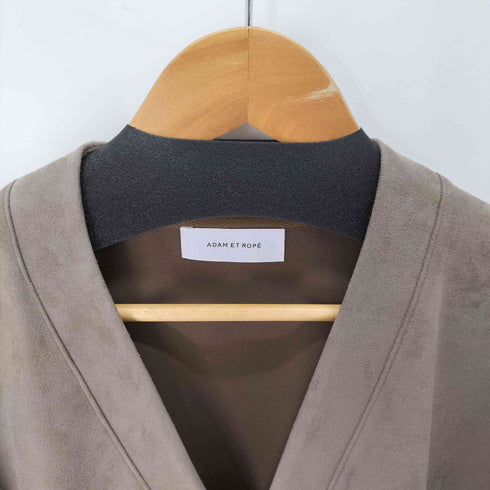 アダムエロペ Adam et Rope スエードタッチ ルーズカーディガン メンズ JPN:M